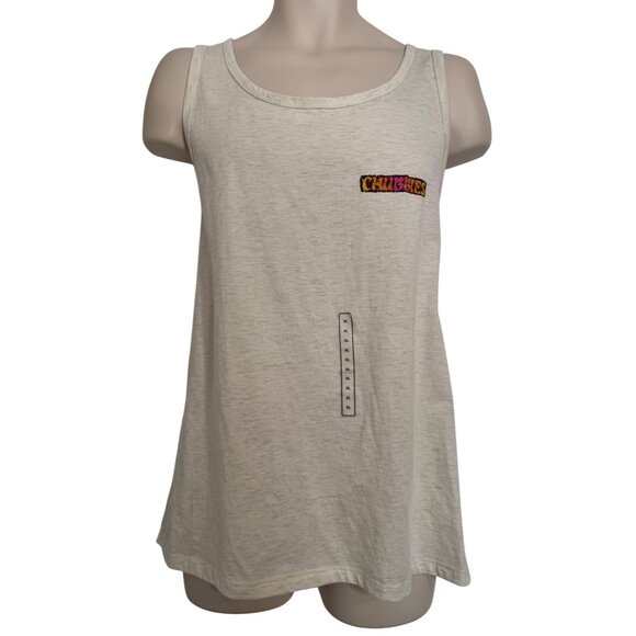 Chubbies The Wind Slammer Sleeveless SIze XL NWT $30 Oatmeal Heather Surf Tank T - Picture 1 of 6